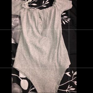 off the shoulder bodysuit